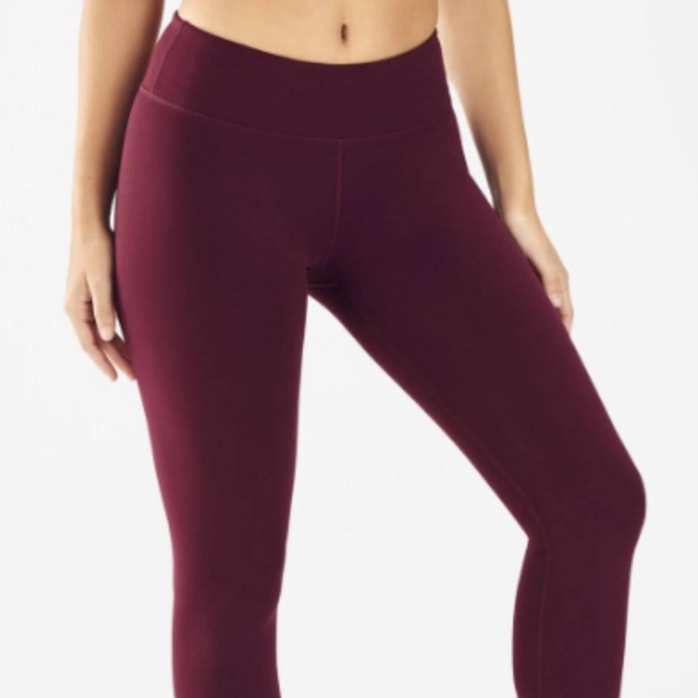 Marron Fabletics Powerhold High Waisted Leggings